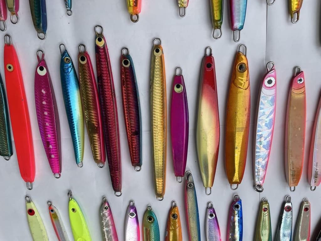 Metal Jig 115pcs, Fishing Tackle, Shimano, Sakura, Handmade, Used/Unused - Image 8