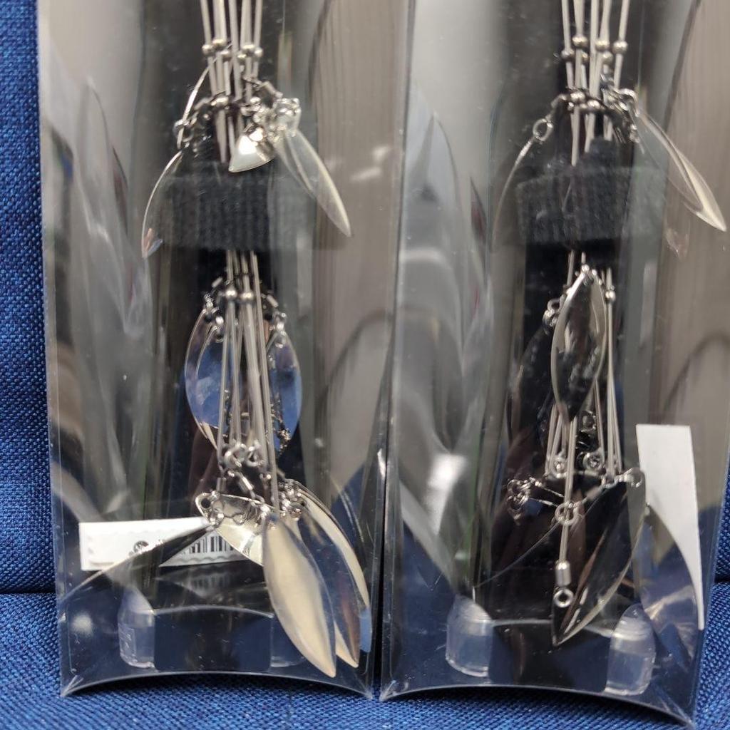 Fishing Lure New and unused Jackall Luster Blade 115 Silver Gunmetal Alabama Rig - Image 2