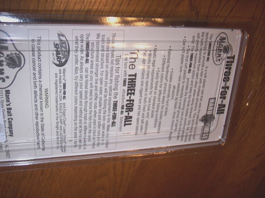 Manns Baitfish Minnow Umbrella Rig Q Paddler Weedless Shad Hardnose Discontinued - Image 4