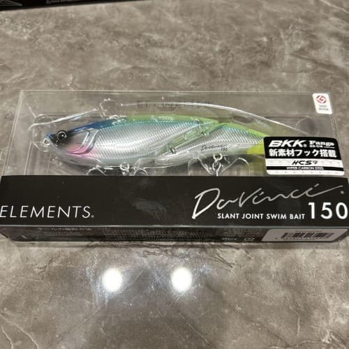 ELEMENS  Fishing Lure 2-piece Set Da Vinci 150 Slant Joint Swimbait Limited New - Image 3