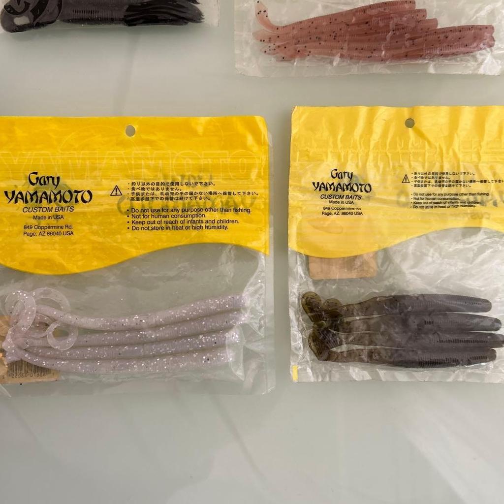 Imo Grub, Flappin' Grub Double Tail, Swim Senko, Gary Grub, Cut Tail - Image 20