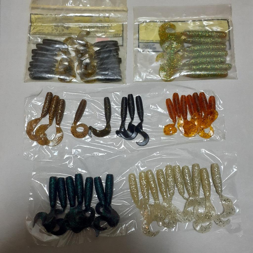 Gary Yamamoto Worm Set Single Tail Grub - Image 2