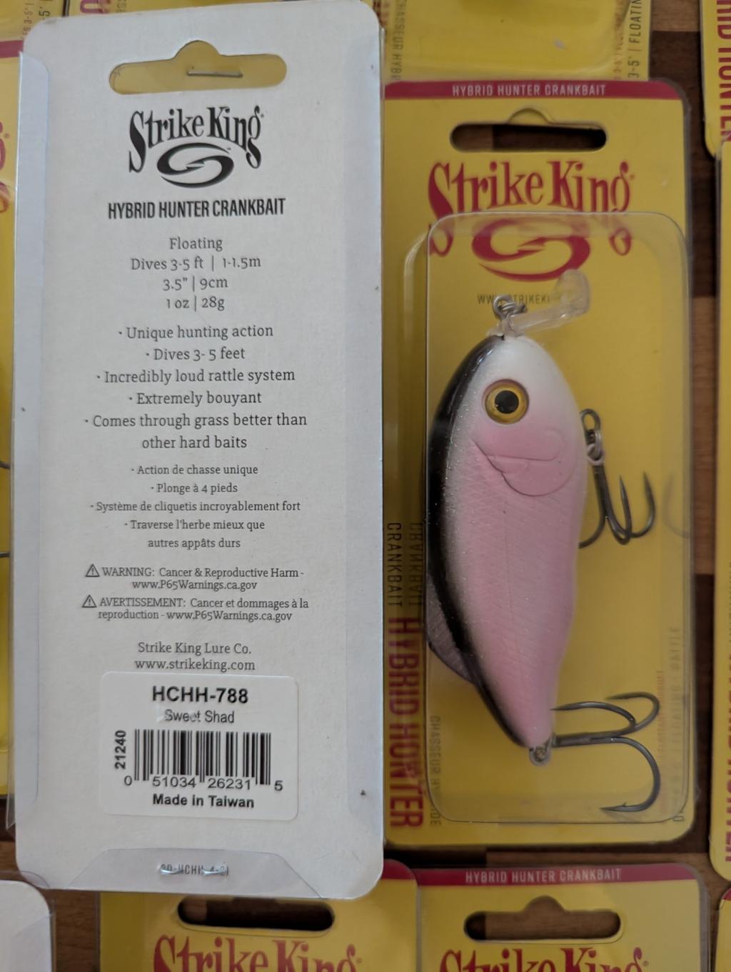 Lot 30x Strike King Hybrid Hunter 3.5in 1oz Crankbaits NEW - Image 8