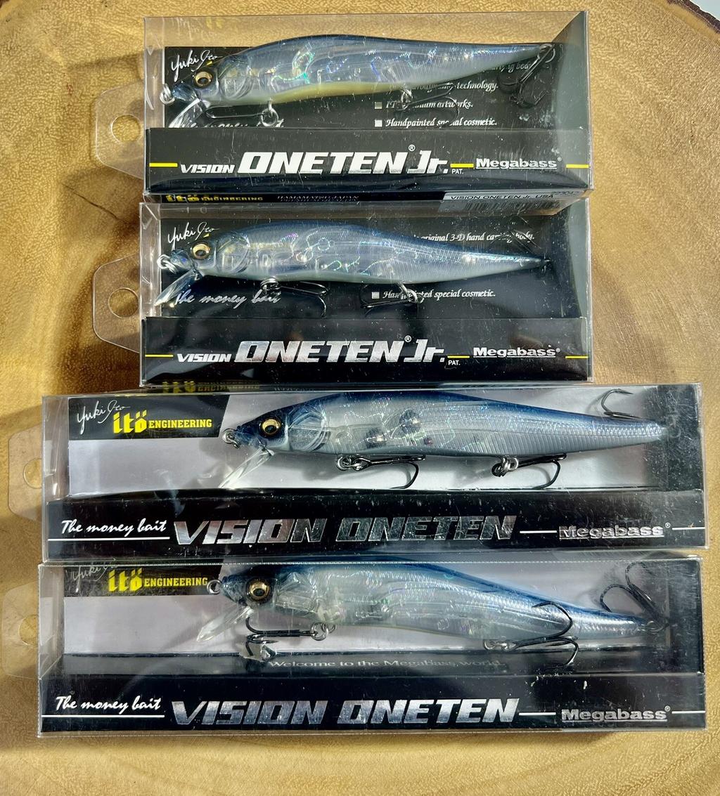 Megabass (Lot Of 4) Ito Vision 110 Jr. & Vision 110 Suspending Jerkbaits! NWT! - Image 6