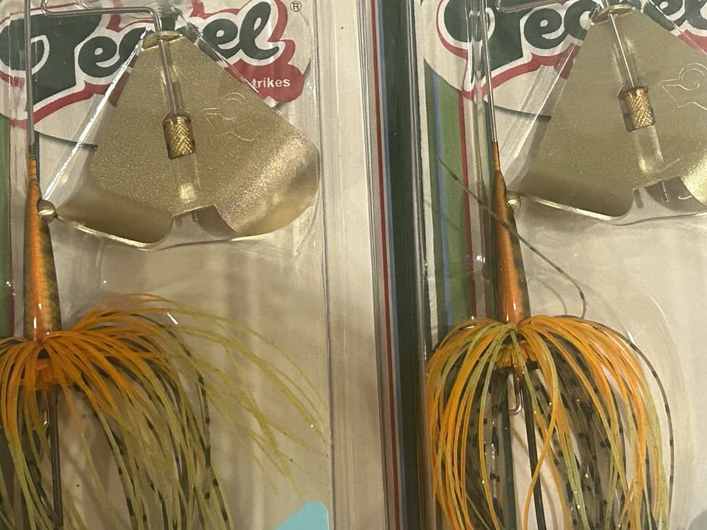 LOT OF 2 Teckel Maxqueaker Buzzbait 1/2oz. #006 BLUEGILL TOPWATER FREE SHIPPING - Image 2