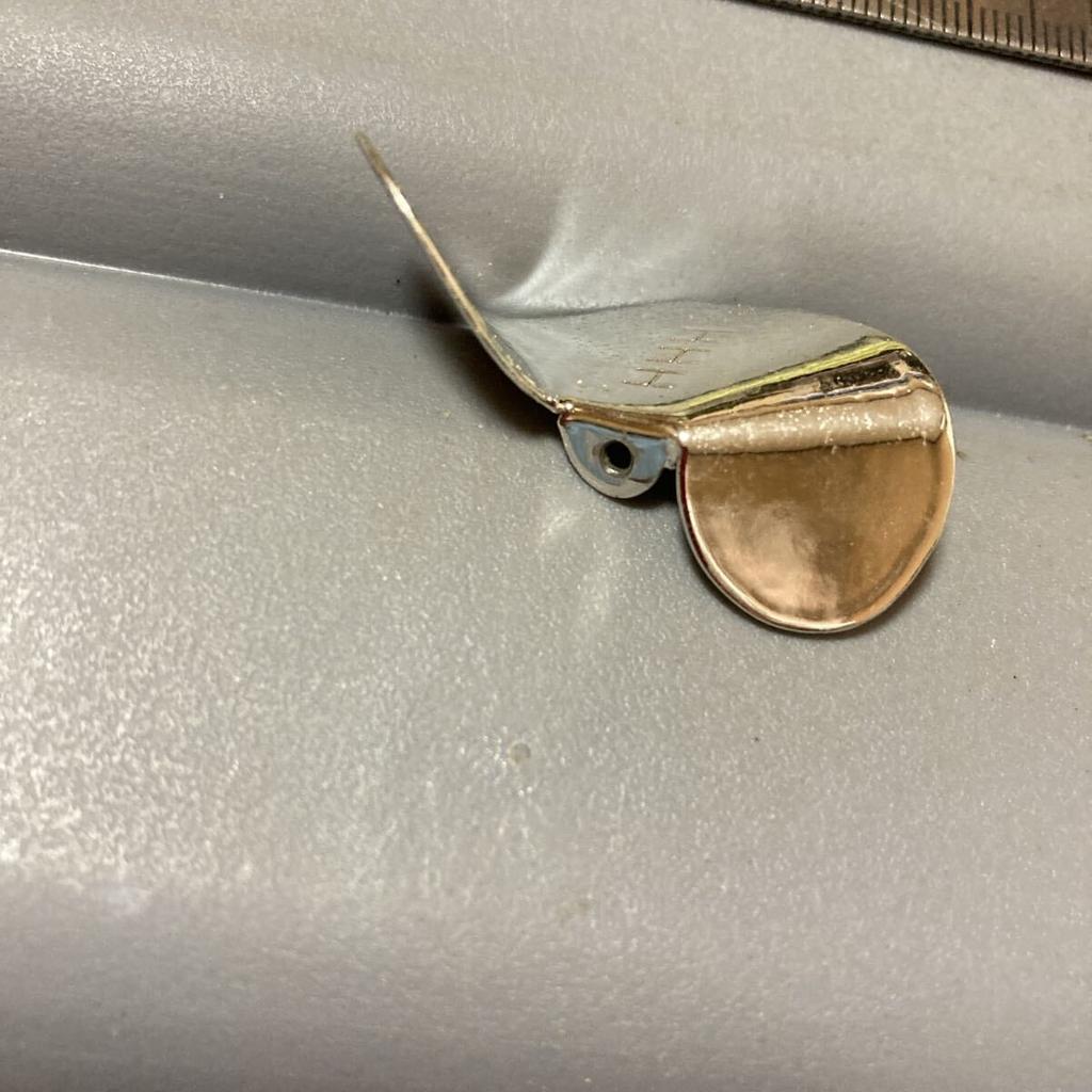 Smith Hatleys Pigeon Buzz Hhh Left Right Asymmetric Prop Silver Buzzbait - Image 4