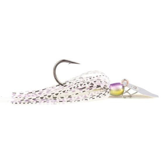 ZMan Chatterbait Mini Max 1/4oz Purple Glimmer Fishing Lure - Image 2