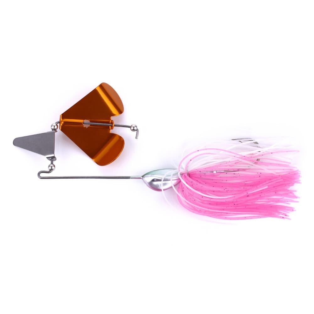 4pcs 11.5cm/22g Spinnerbait Blade Bait Rubber Skirt Buzzbait Fishing Lure Tackle - Image 4