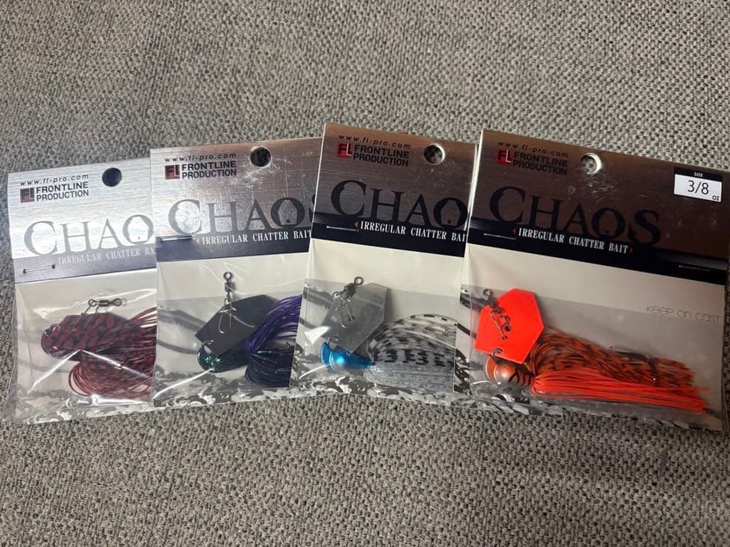 CHAOS Chatterbait 17 piece set 3/8oz 1/2oz - Image 5