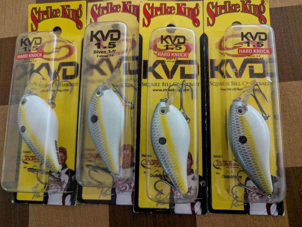Lot 51x Strike King KVD 1.0/1.5/2.5/Pro Model 5/Splash/DAWG/Elite/Jerkbait NEW - Image 10