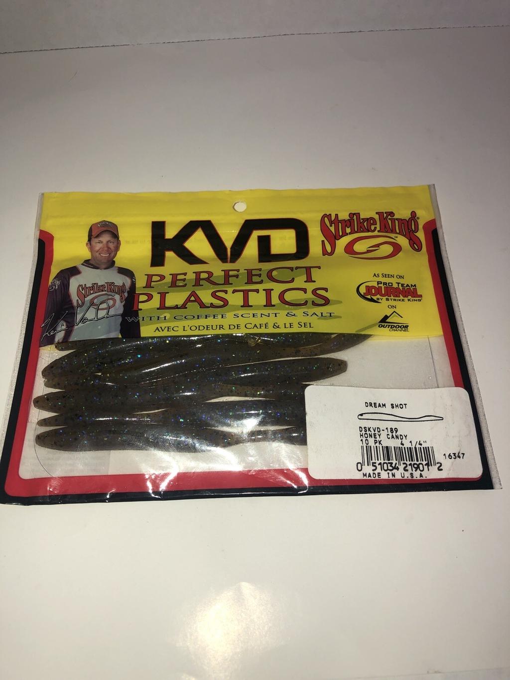NEW STRIKE KING Perfect Plastics KVD Dream Shot 4 1/4" SHIPS N 24HRS - Image 11