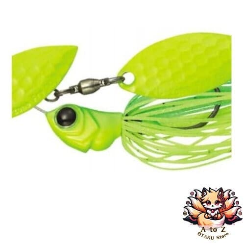 NEW Evergreen Spinnerbait D-Zone Fly Tandem Willow Leaf 1/4oz Super Chart #11 - Image 1