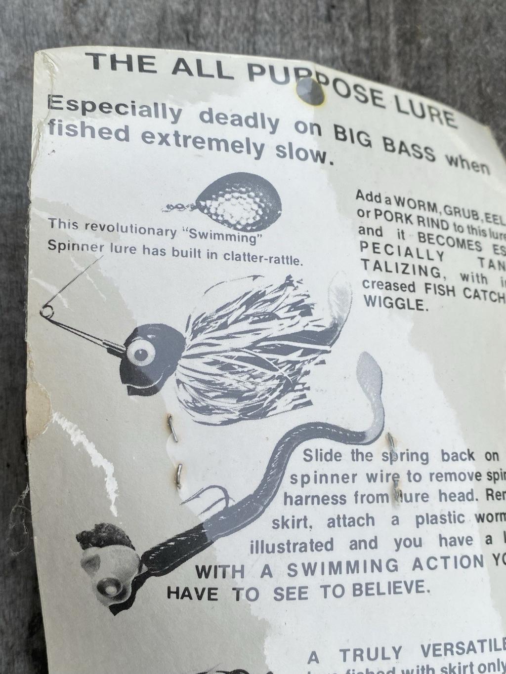 SUPER TUFF FIND!!UNKNOWN FISHING FUN 🤩RABBLE ROUSER SPINNERBAIT  🎣 LURE€ - Image 4