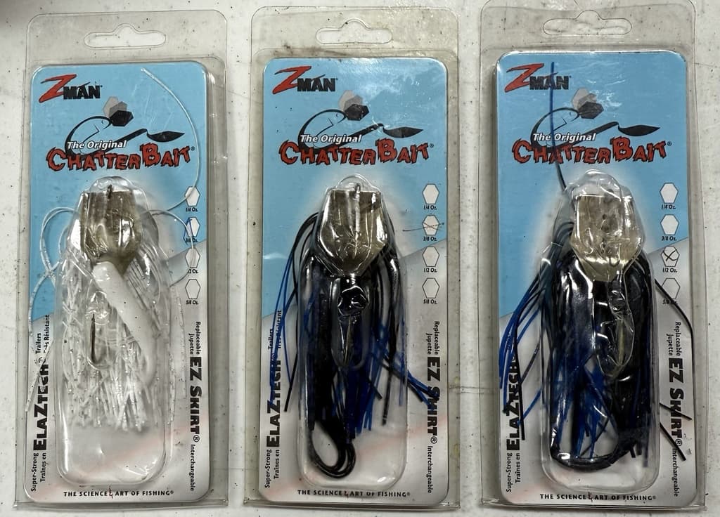 CHATTERBAIT ORIGINAL NEW X 3 - Image 1