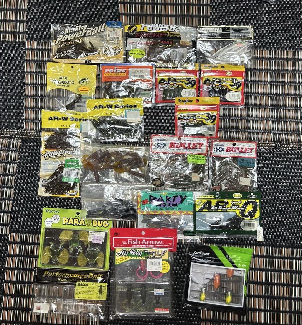 Nojiri Lake, Hibara Lake, Smallmouth Bass, Gary Yamamoto, Imu, Worm, Shrimp, - Image 1