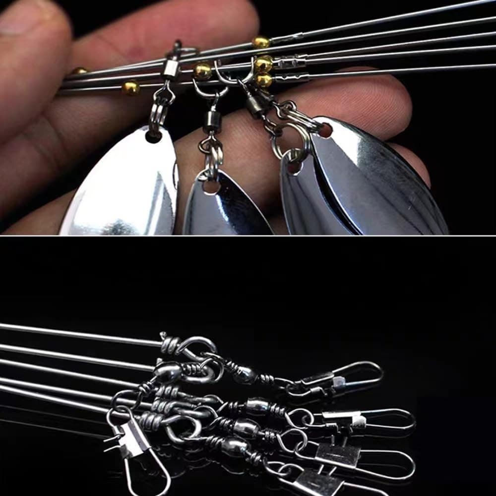 4Pack Premium18g 5 Arm Alabama Rig Head Umbrella Fishing Group Lures Bass Swimmi - Image 3