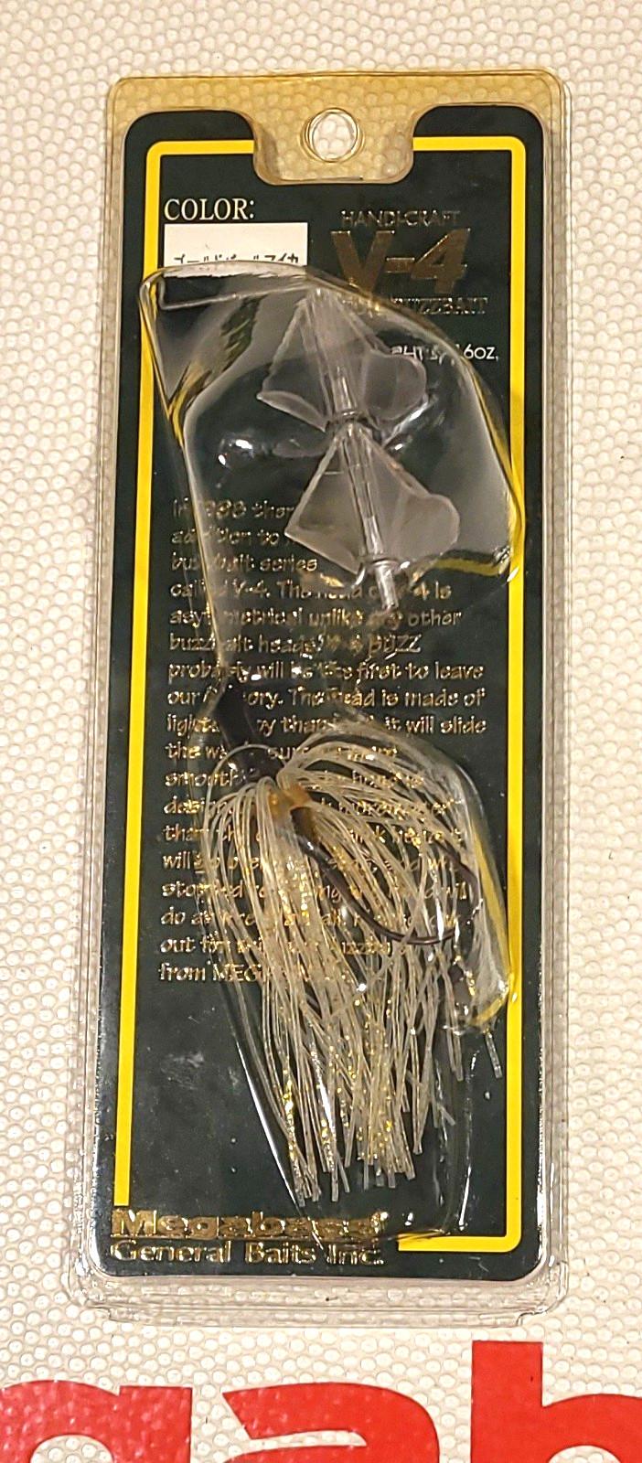 WOW! Megabass V-4  PROP BUZZ BUZZBAIT "GOLD PEARL MICA" 5/16 Oz.   FREE SHIP - Image 1