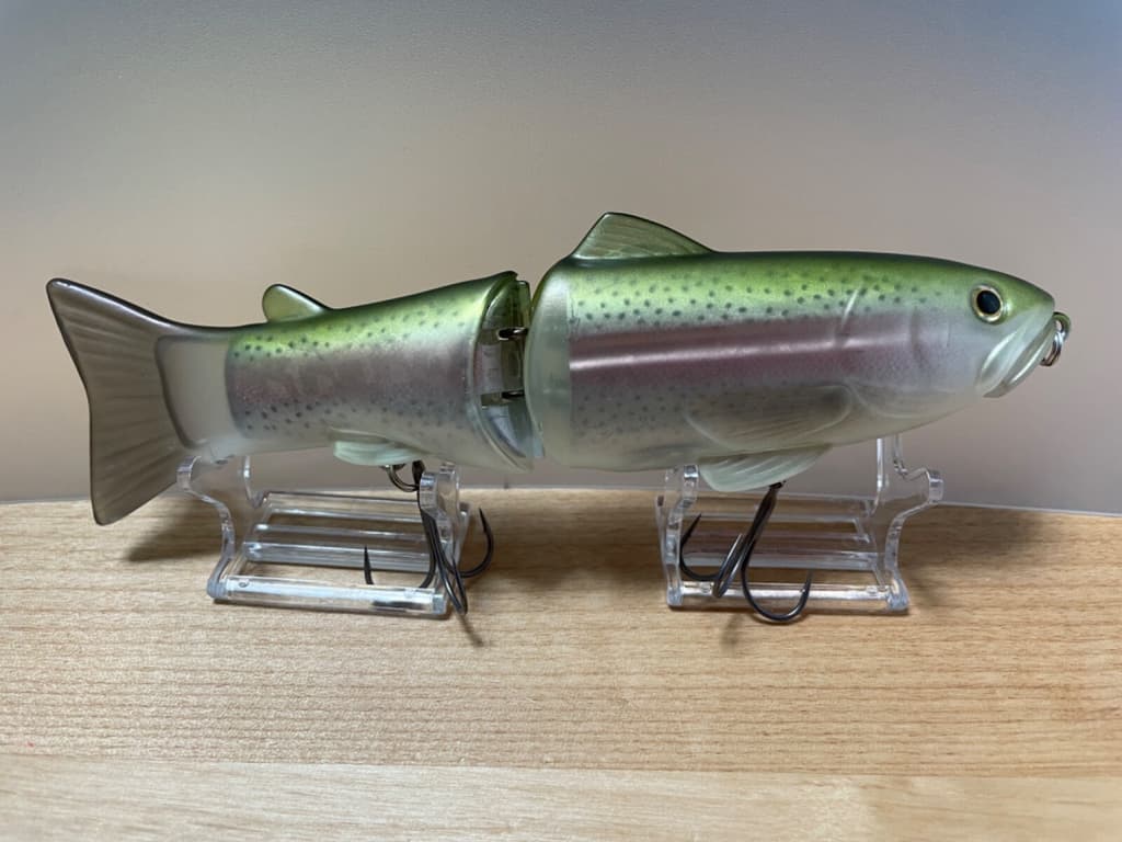 deps new SLIDE SWIMMER 175 ss #12 Rainbow Trout swimbait glidebait fishing lure - Image 5