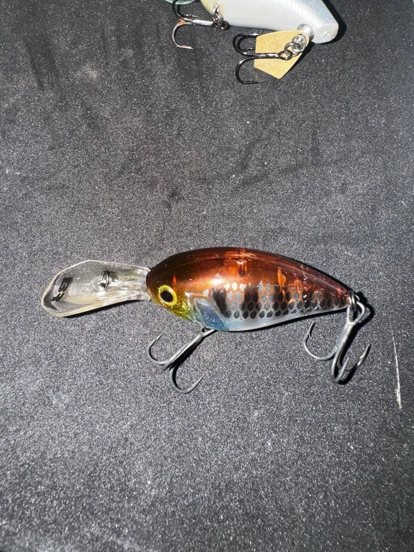 JACKALL Spinnerbait Super Eruption 3.5 Block Ripper Orange/Black Fishing Lure - Image 3