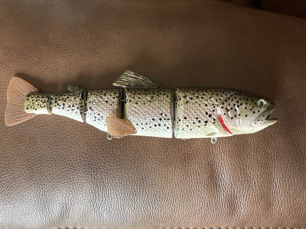 Hinkle Trout Early 2000s Large Swimming Trout Swimbait - Image 4