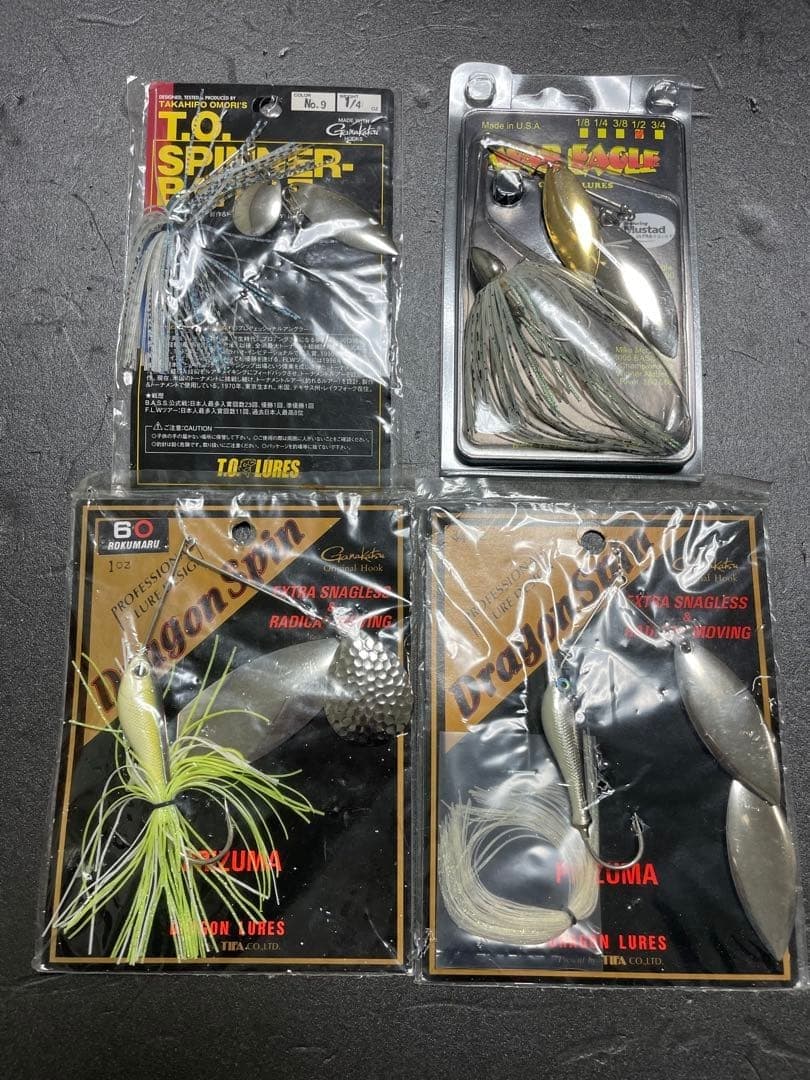 Spinnerbait set, War Eagle, Dragon Spin, TO Spinnerbait - Image 1