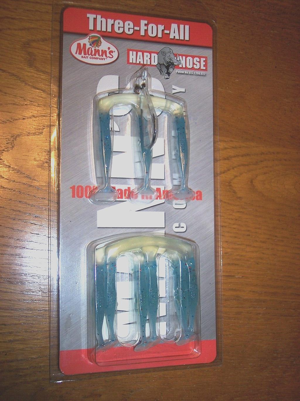 Manns Baitfish Minnow Umbrella Rig Q Paddler Weedless Shad Hardnose Discontinued - Image 1