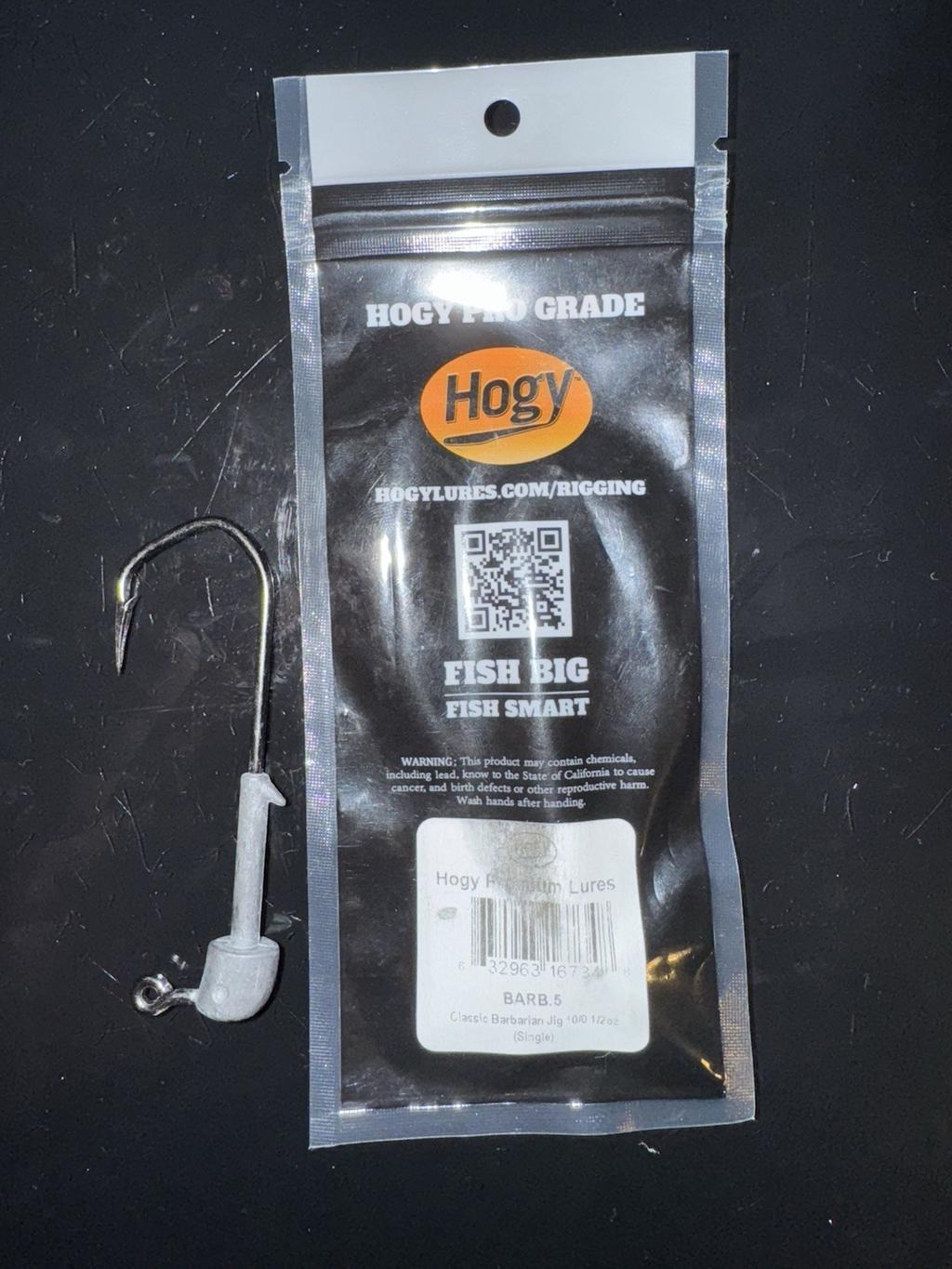 Hogy Classic Barbarian Jighead Swimbait 10/0 Hook 1/2 oz - 2 Pack - Image 3