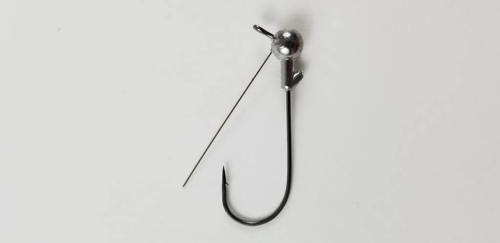 12 - 1/4oz 3/0 Painted Weedless Jigheads FLATEYE Grub Head Swimbait Umbrella Rig - Image 5