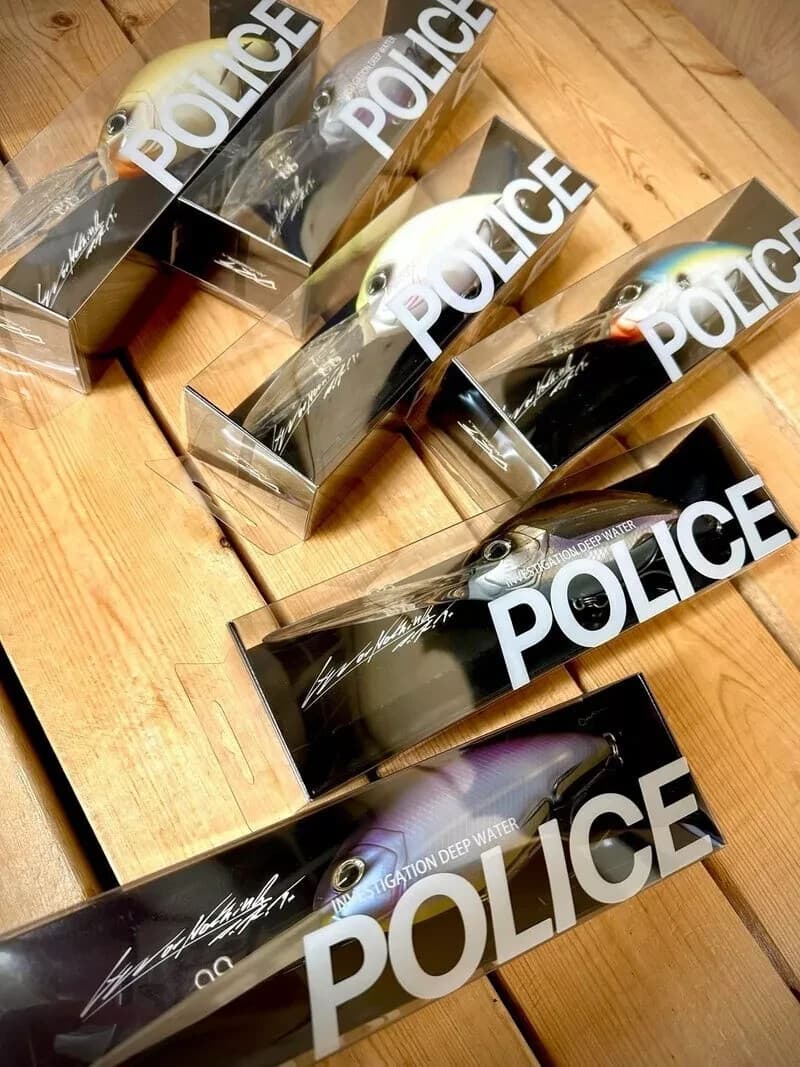 DRT POLICE Series Complete Set-Japanese Fishing Lures