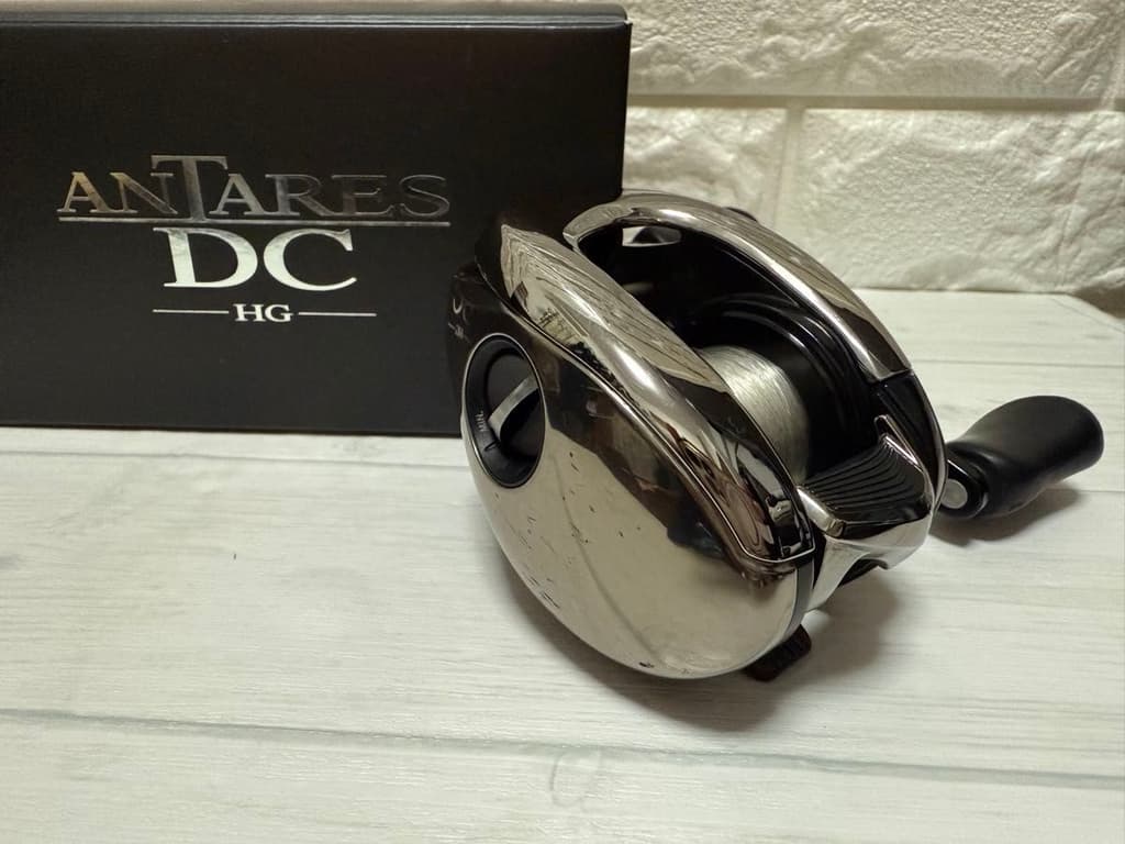 Shimano 21 Antares DC HG Right Hand Baitcasting Reel Made in Japan w/ Box & Bag - Image 4