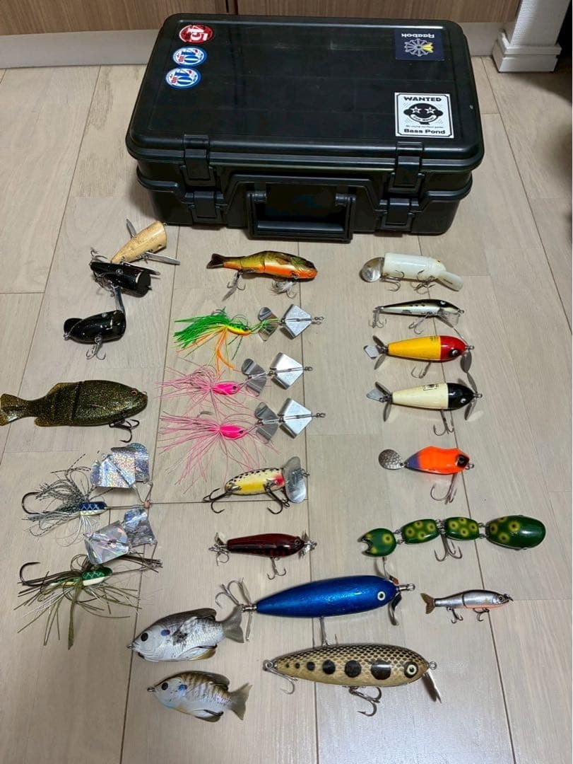 Fishing Lure Top lures sold in bulk bass pond rare buzzbait etc. - Image 1