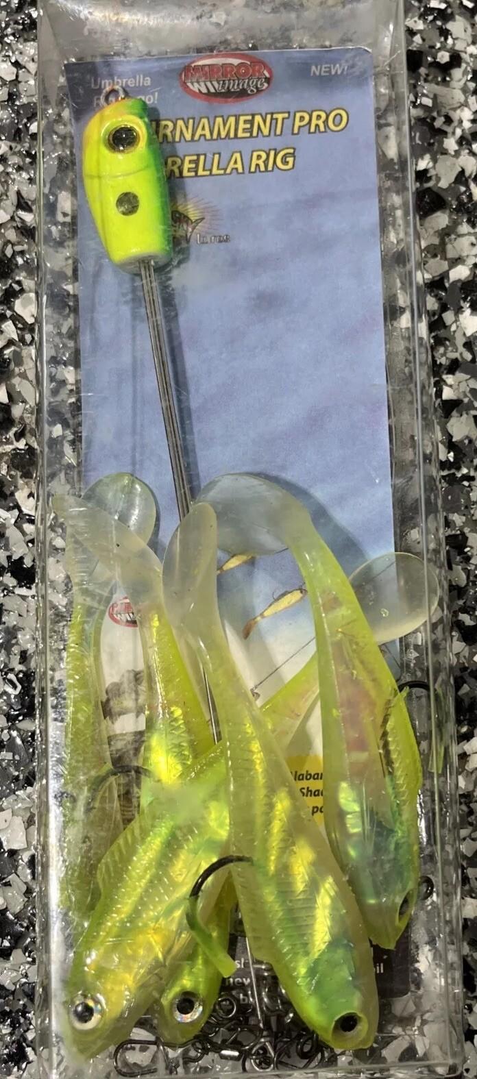 Mirror Image Tournament Pro Umbrella Rig Spin 5 pk - Image 1