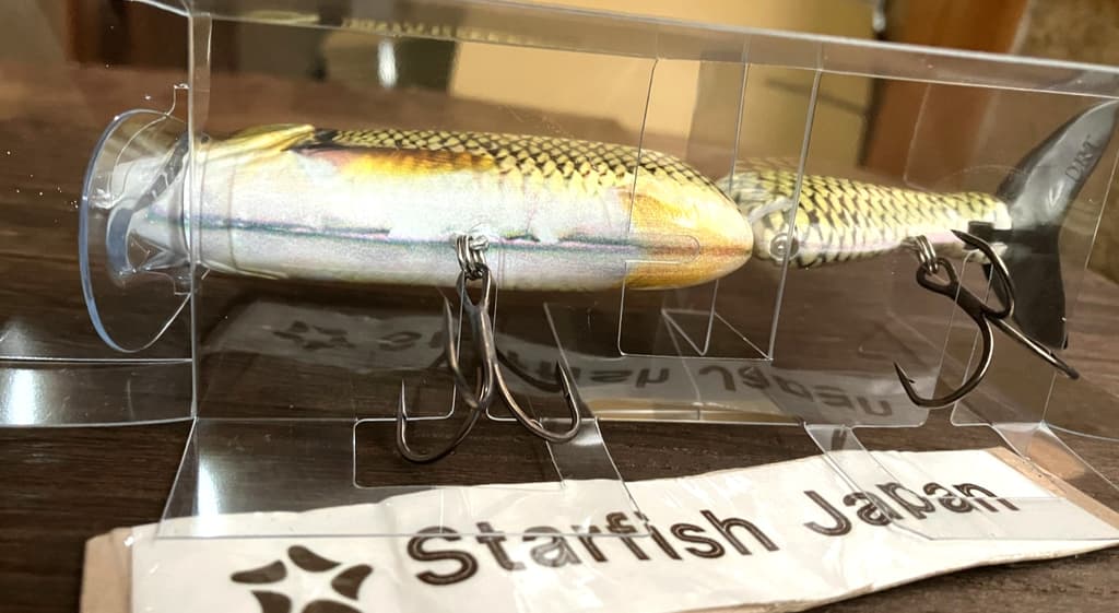 SU × DRT TINY KLASH Golden Shiner Color  2oz Big Swimbait Low Float Limited JP - Image 6