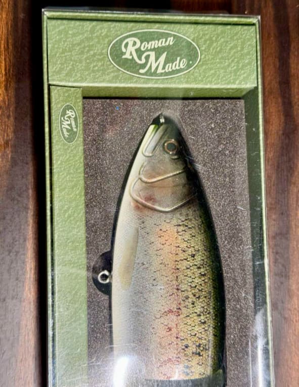 Roman Made Mother Triple Premium Natural Trout Fishing Swimbait From Japan New - Image 2