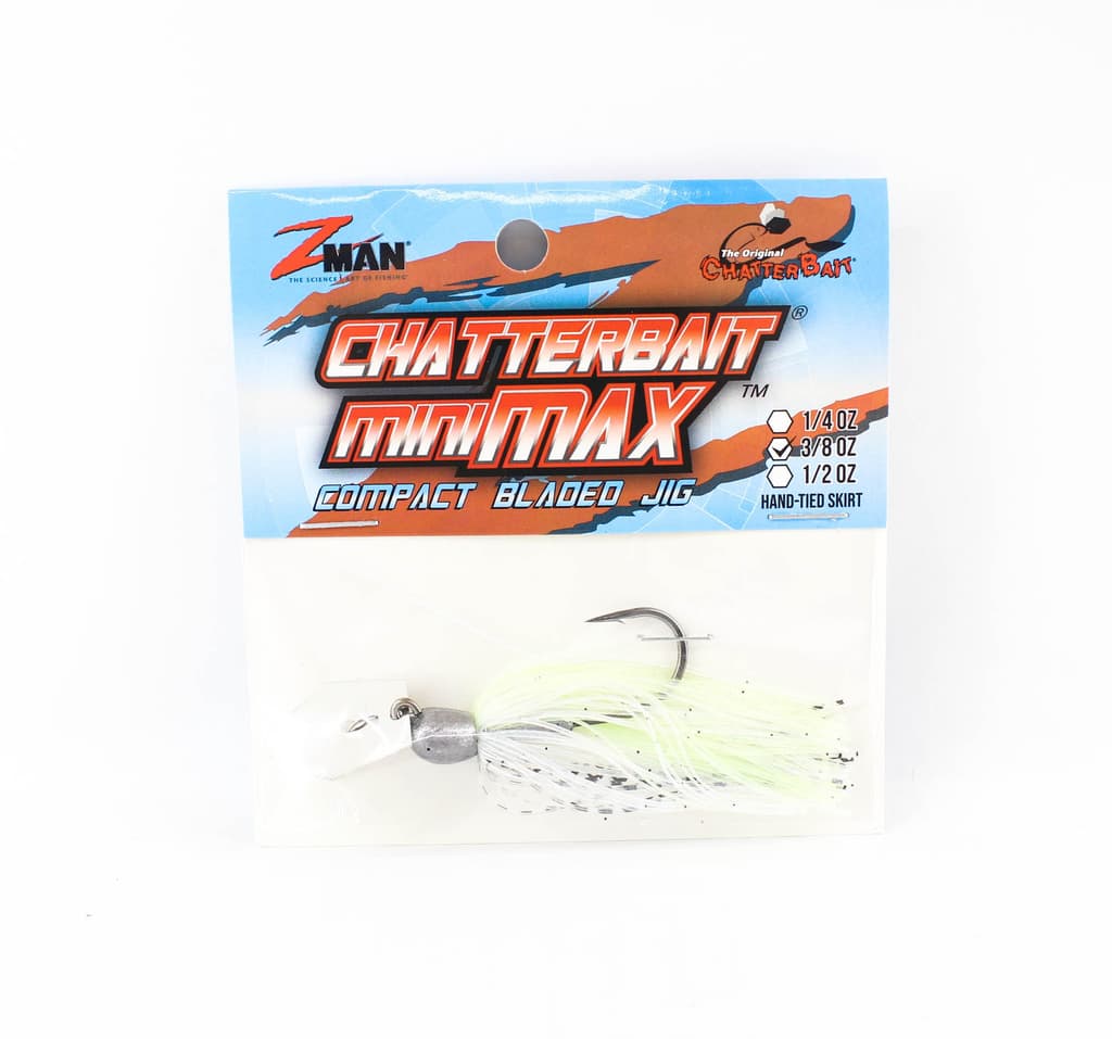 Zman Chatterbait Mini Max Sinking Lure 3/8 Oz Spot Remover (8903) - Image 1