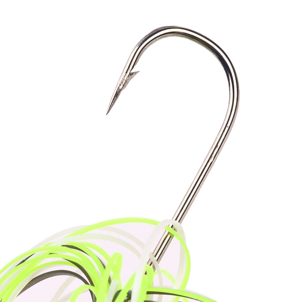 6PCS Spinner Bait Fishing Lures Jig Head Spoon Metal 3/4oz Buzzbait Blade Tackle - Image 5