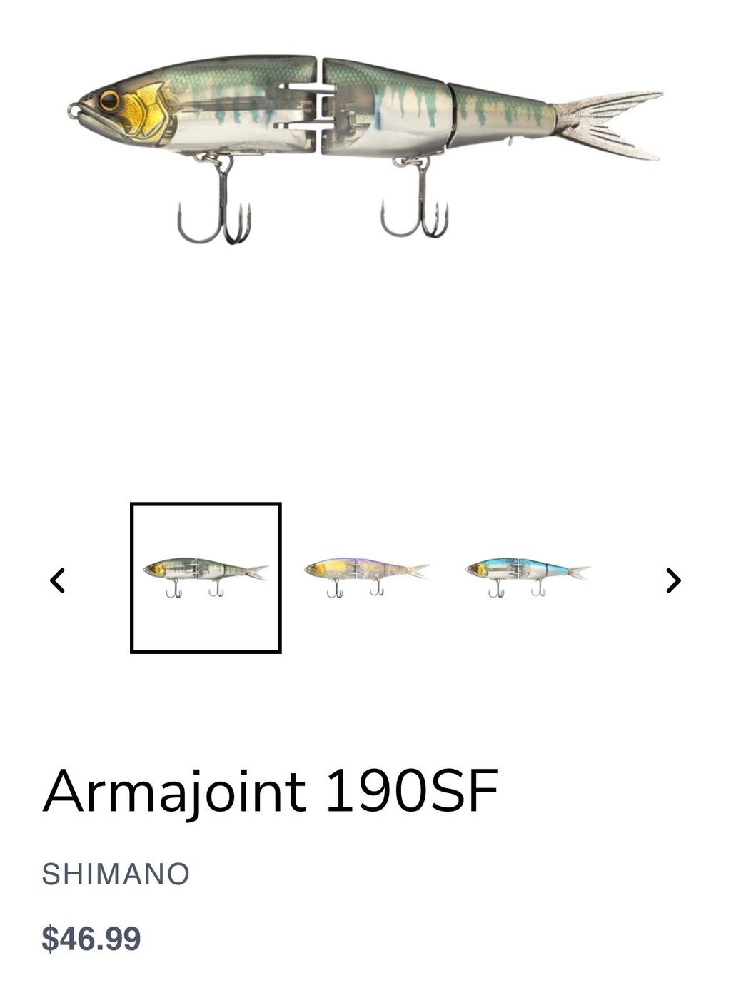 Shimano Armajoint 190SF Swimbait - Image 3