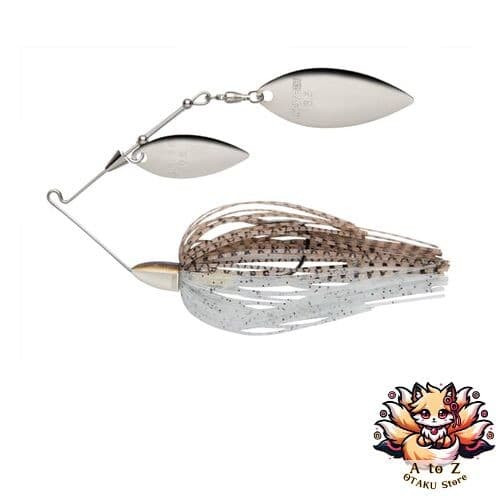 NEW Keitech Baby T-Bone Spinnerbait Double Willow DW 3/8oz #527 Crystal Smelt - Image 1