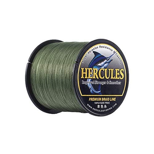 NEW HERCULES PE Fishing Line 4-strand No.1.5 1000m 9.1kg/20lb 0.2mm green - Image 7