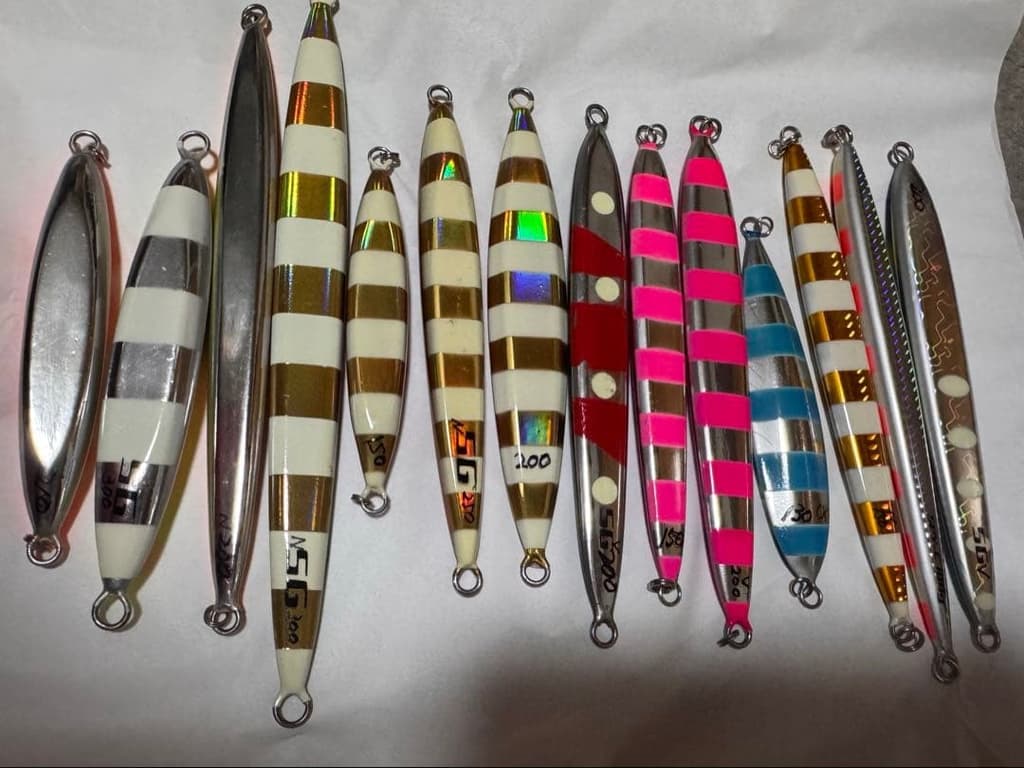 Deep Liner Original Color Metal Jig Set - Image 2