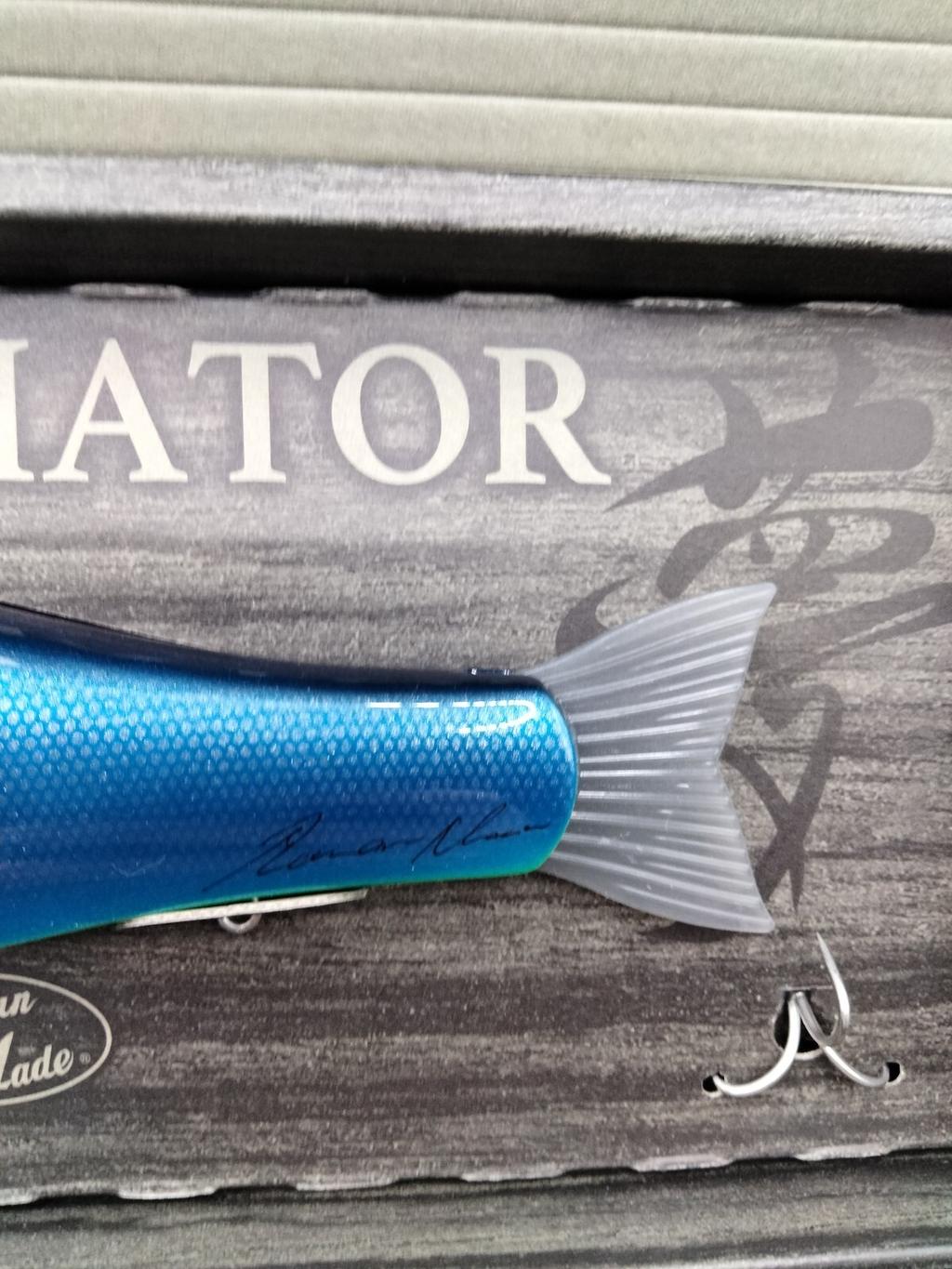 LIMITED Roman Made Negotiator from Japan Glide wood swimbait rare lure NIP HTF 9 - Image 9