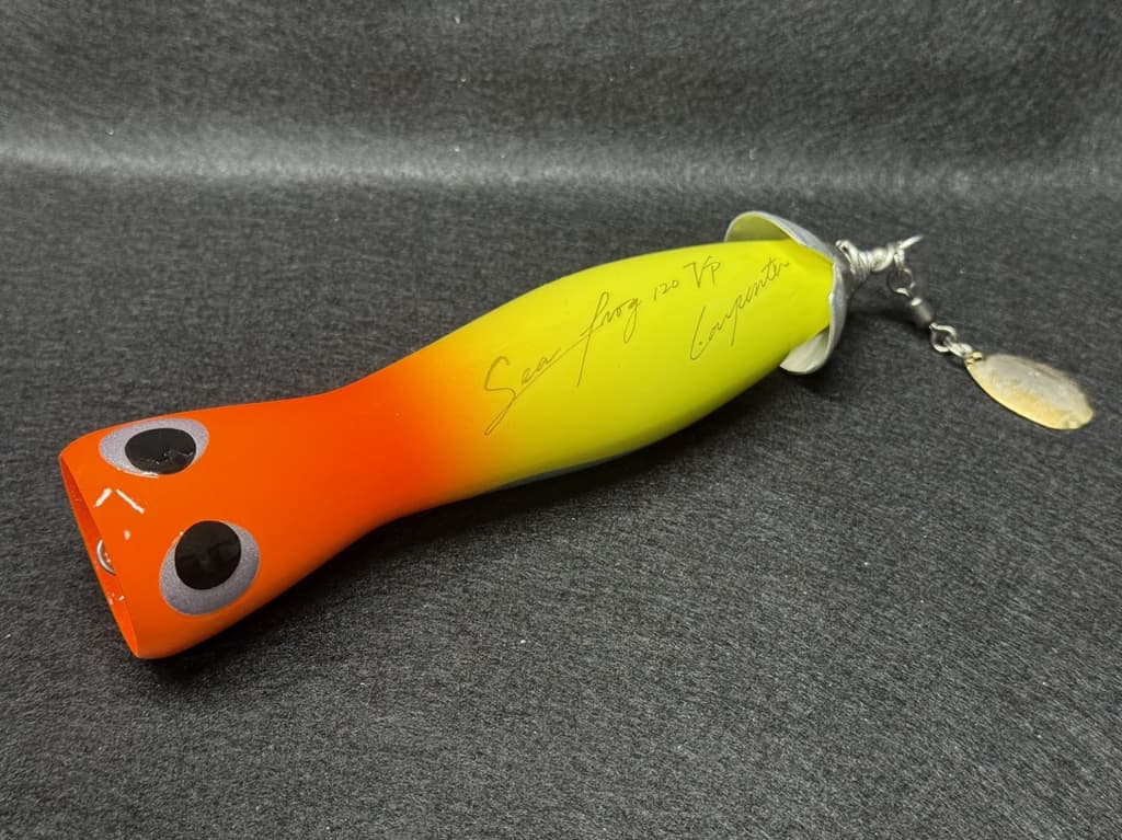 Carpenter Sea Frog Lure Japan Made GT Tuna Topwater Plug Rare Unused - Image 1