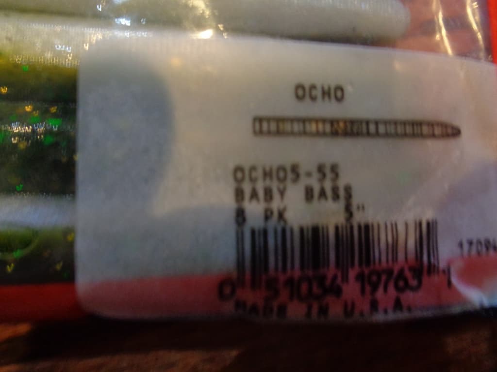 Strike King KVD Perfect Plastics Ocho, Twelve 5" 8 Packs, Twelve Colors, New - Image 14