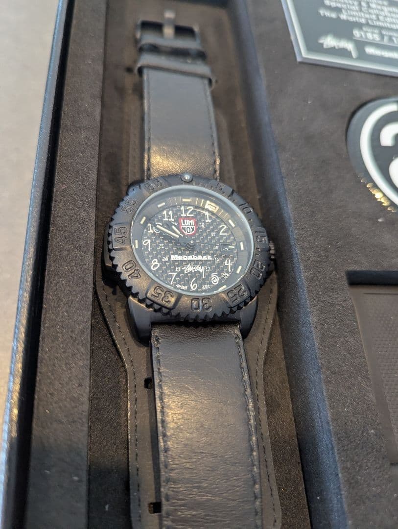 Ultra Rare Luminox Stussy Megabass Limited Edition Watch, 1000 pieces worldwide - Image 3