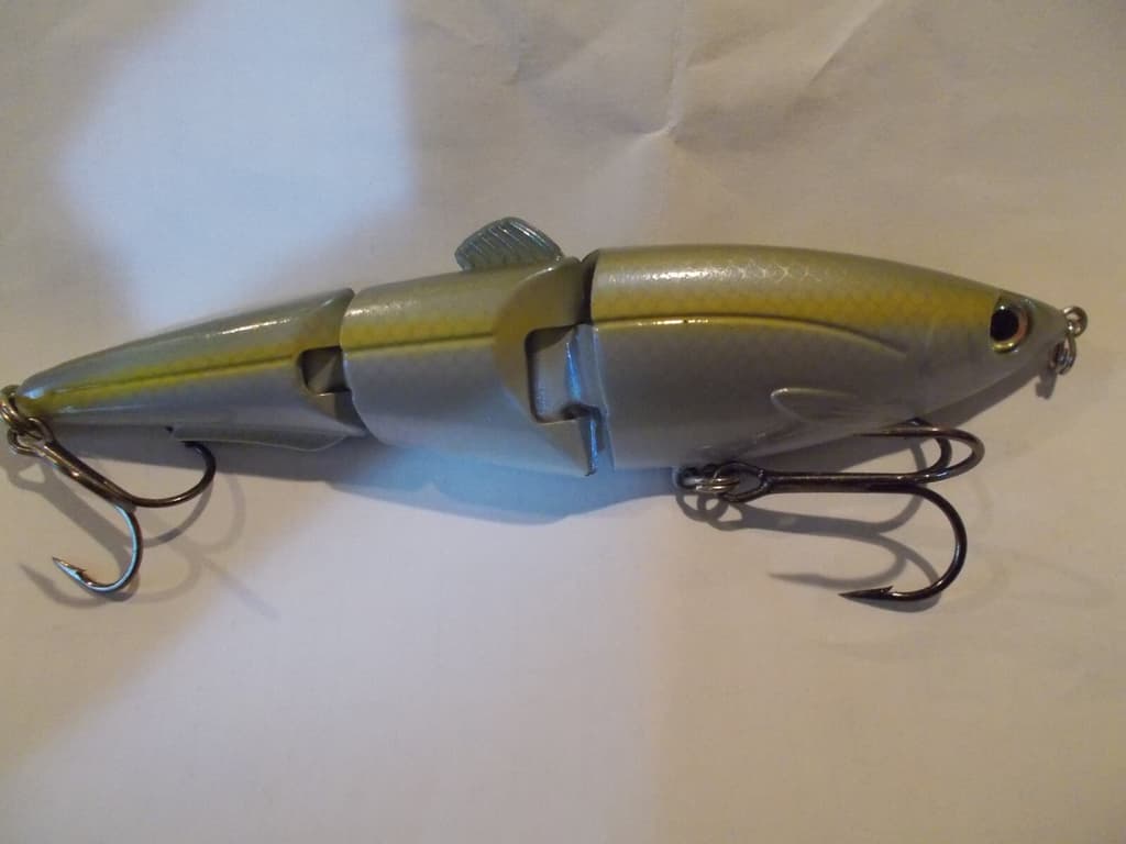 Strike King Sexy Swimmer Jointed Swimbait Fishing Lure free fast shipping - Image 2