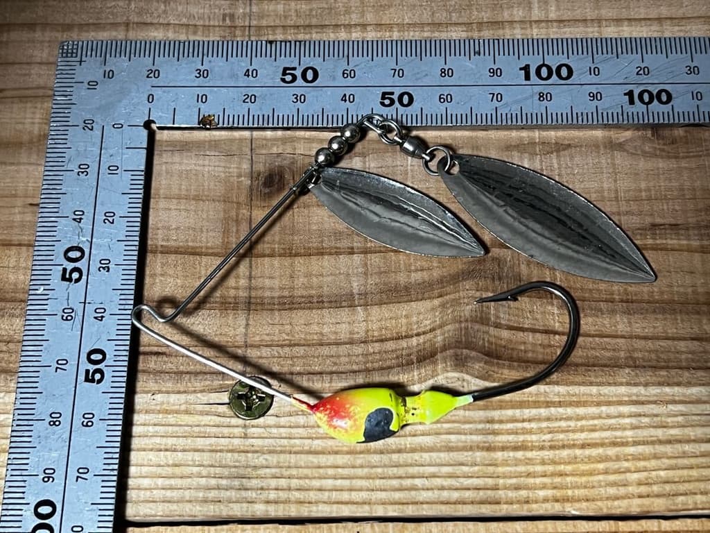 Unknown Manufacturer Spinnerbait 1 2Oz Yellow Orange Color Box - Image 3