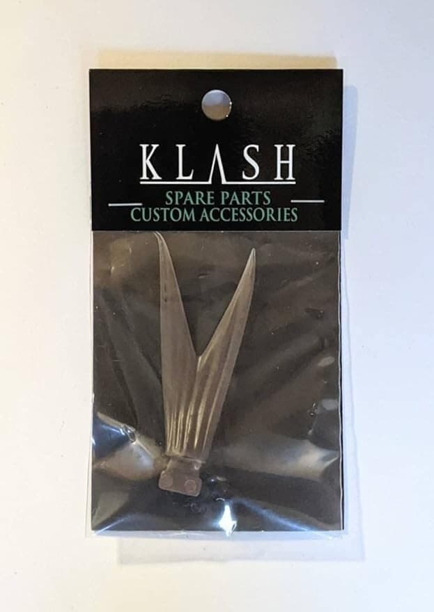 DRT TiNYKLASH Spare Parts Custom Accessor V Tail Brown Fishing Lure SwimBait JP - Image 1