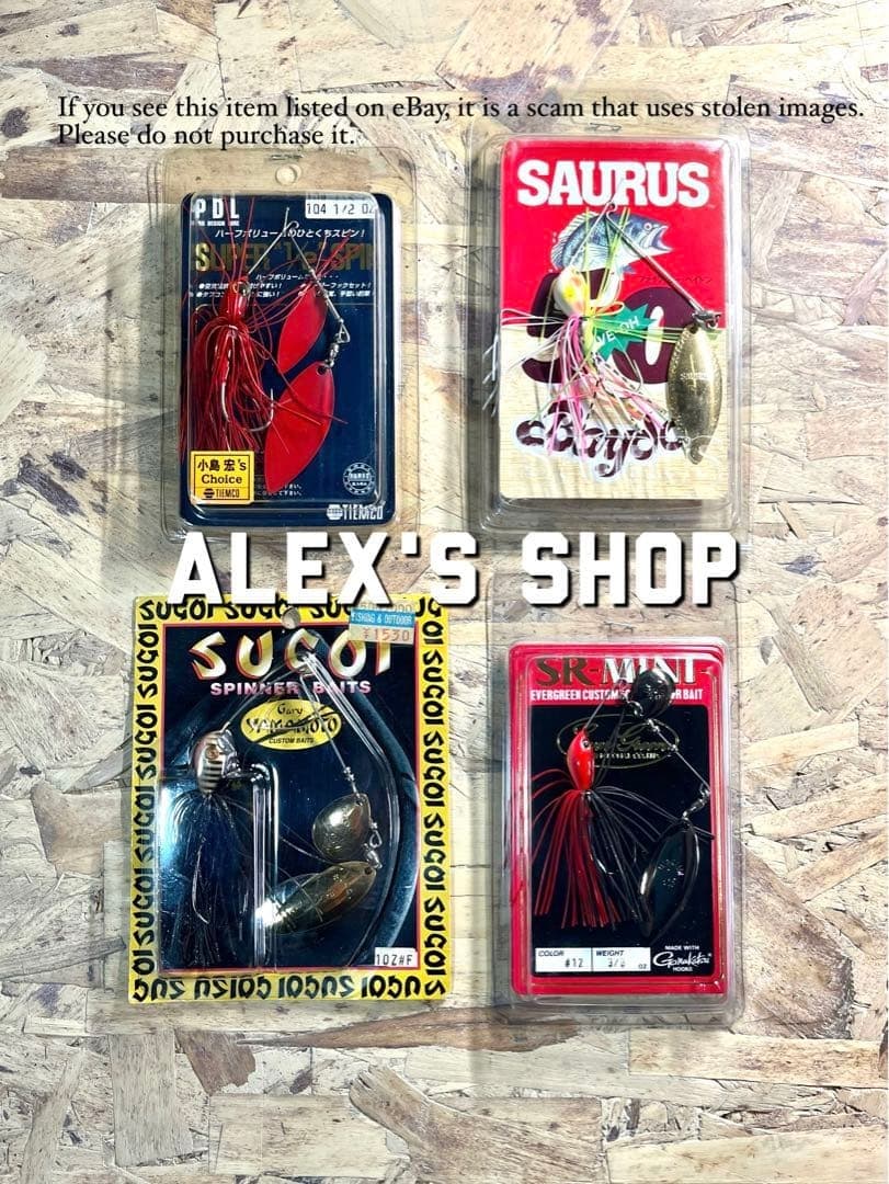 Saurus   Others   Old School Spinnerbait Set - Image 1