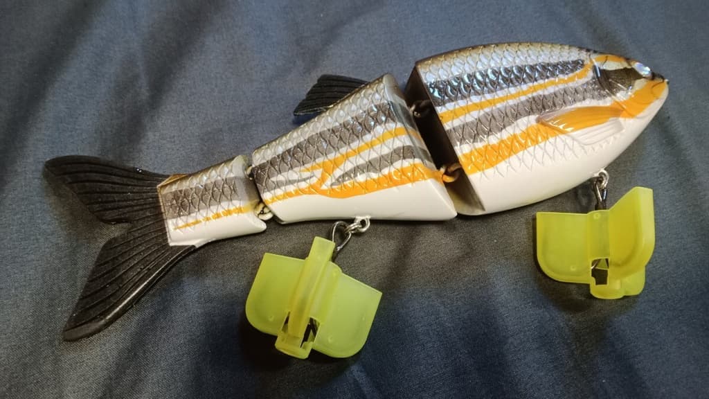 Dreamer UG I Handmade 21cm Soft Swimbait with Rubber Tail & Fin, Slow Float, 2/0 - Image 2