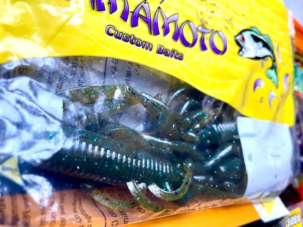 Huge Set of Gary Raid G-Crack Worms with Keeper Japan Fishing Accessories - Image 2